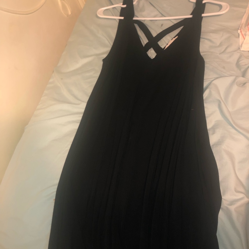 Black American eagle dress